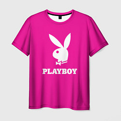 Футболка мужская PLAYBOY, цвет: 3D-принт