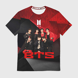 Футболка мужская BTS, цвет: 3D-принт