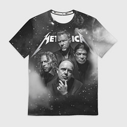 Футболка мужская Metallica, цвет: 3D-принт