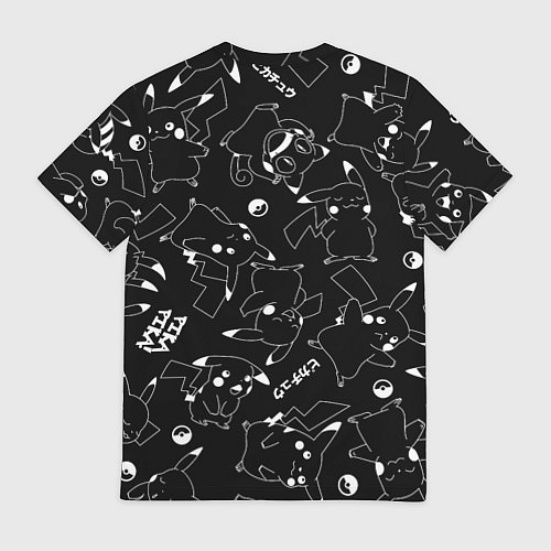 Мужская футболка ПИКАЧУ / 3D-принт – фото 2
