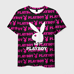 Футболка мужская PLAYBOY, цвет: 3D-принт