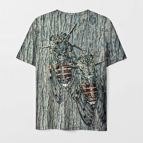 Мужская футболка Цикады / 3D-принт – фото 2