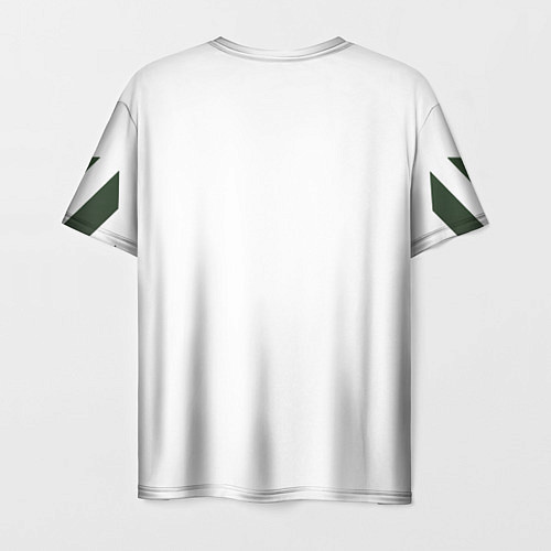 Мужская футболка Off-White: Keep Going / 3D-принт – фото 2
