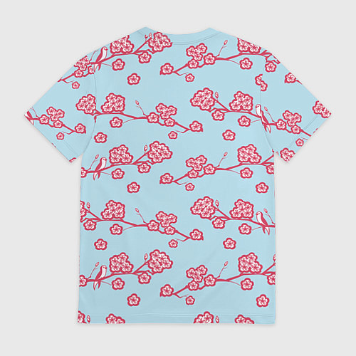 Мужская футболка САКУРА / 3D-принт – фото 2