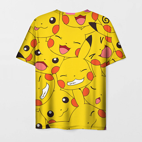 Мужская футболка Pikachu / 3D-принт – фото 2