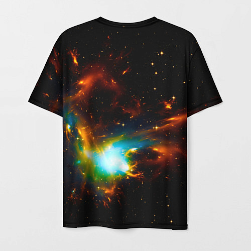 Мужская футболка Галактика / 3D-принт – фото 2