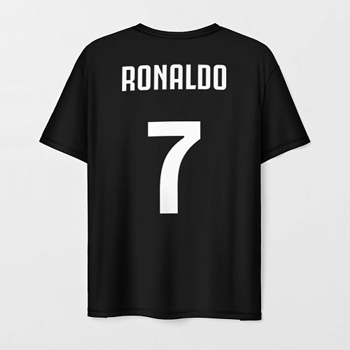 Мужская футболка Форма Ronaldo / 3D-принт – фото 2