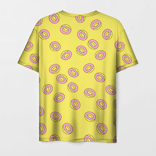 Мужская футболка Пончики Донатс / 3D-принт – фото 2