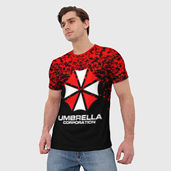 Футболка мужская Umbrella Corporation, цвет: 3D-принт — фото 2