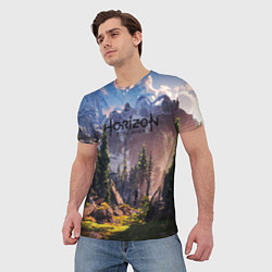 Футболка мужская Horizon Zero Dawn, цвет: 3D-принт — фото 2