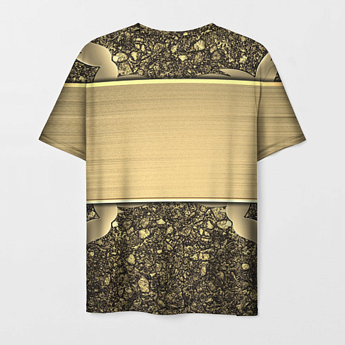 Мужская футболка MERCEDES GOLD / 3D-принт – фото 2