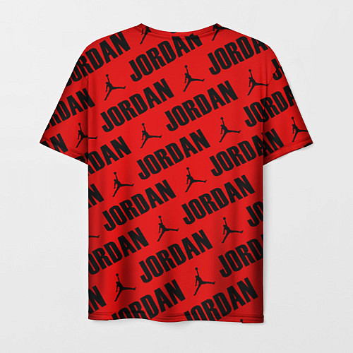 Мужская футболка MICHAEL JORDAN AIR / 3D-принт – фото 2