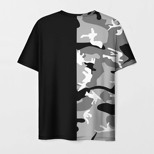 Мужская футболка Пограничные Войска камуфляж / 3D-принт – фото 2