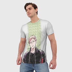 Футболка мужская Drummer, цвет: 3D-принт — фото 2