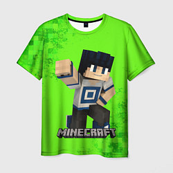 Футболка мужская MINECRAFT, цвет: 3D-принт