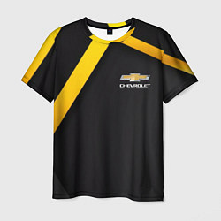 Футболка мужская CHEVROLET, цвет: 3D-принт