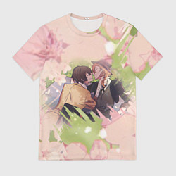 Футболка мужская Дазай и Чуя, цвет: 3D-принт