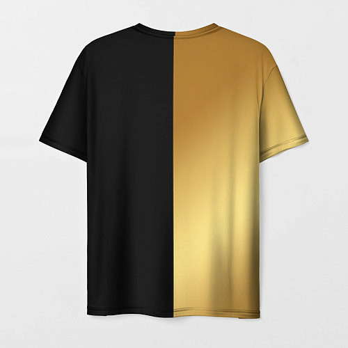 Мужская футболка Billie Eilish Gold / 3D-принт – фото 2