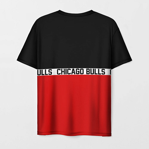 Мужская футболка CHICAGO BULLS / 3D-принт – фото 2