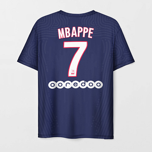 Мужская футболка Mbappe home 20-21 / 3D-принт – фото 2