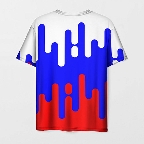 Мужская футболка Россия / 3D-принт – фото 2