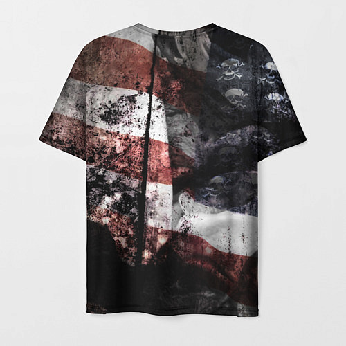 Мужская футболка США / 3D-принт – фото 2