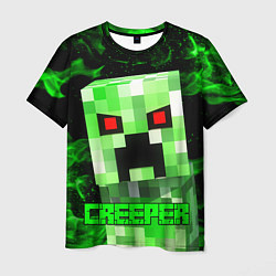 Футболка мужская MINECRAFT CREEPER, цвет: 3D-принт