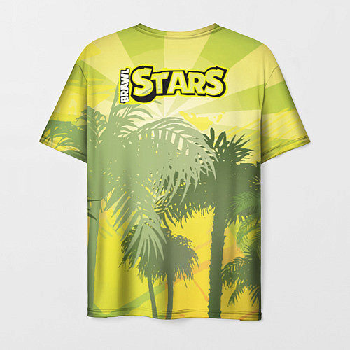 Мужская футболка Brawl STARS в лето / 3D-принт – фото 2
