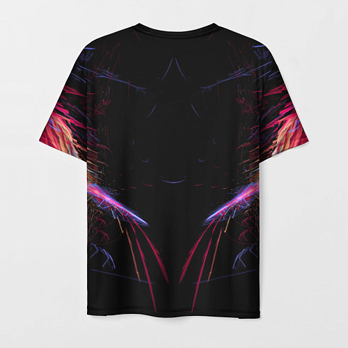 Мужская футболка N7 Neon Style / 3D-принт – фото 2