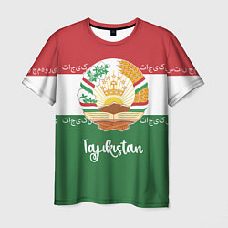 Футболка мужская Таджикистан, цвет: 3D-принт