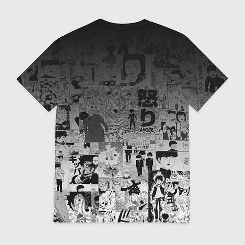 Мужская футболка МОБ ПСИХО 100 / 3D-принт – фото 2