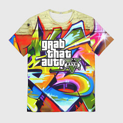 Футболка мужская GTA:5, цвет: 3D-принт