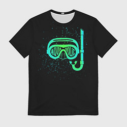 Мужская футболка Aquaholic