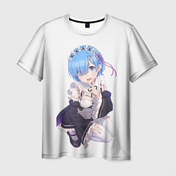 Футболка мужская Re:Zero, цвет: 3D-принт