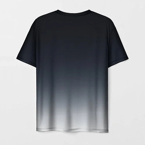 Мужская футболка Градиент / 3D-принт – фото 2