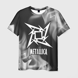 Футболка мужская METALLICA МЕТАЛЛИКА, цвет: 3D-принт