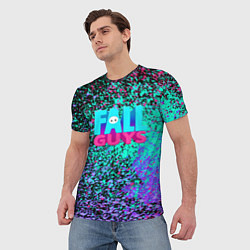 Футболка мужская Fall Guys, цвет: 3D-принт — фото 2