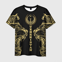 Мужская футболка Узбекистан