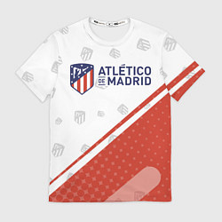 Футболка мужская ATLETICO MADRID Атлетико, цвет: 3D-принт