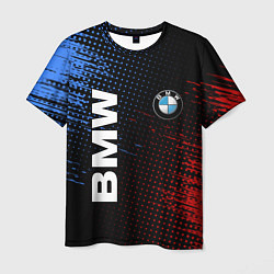 Футболка мужская BMW ТЕКСТУРА, цвет: 3D-принт