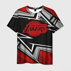 Мужская футболка LA LAKERS RED