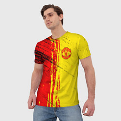 Футболка мужская Manchester United Дьяволы, цвет: 3D-принт — фото 2