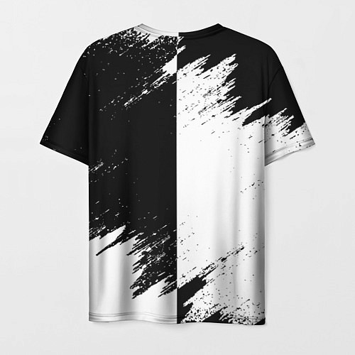 Мужская футболка ЧЁРНЫЙ КЛЕВЕР BLACK CLOVER / 3D-принт – фото 2