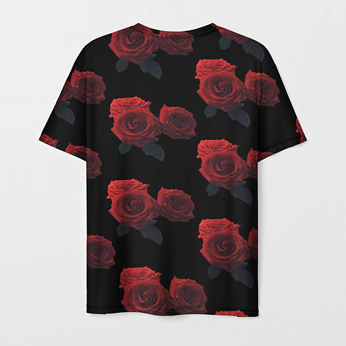 Мужская футболка Роза / 3D-принт – фото 2