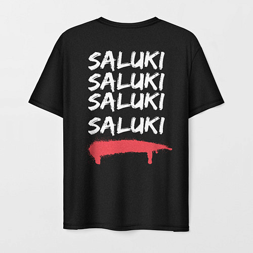 Мужская футболка SALUKI / 3D-принт – фото 2