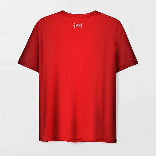 Мужская футболка LIVERPOOL домашняя сезон 2021 / 3D-принт – фото 2