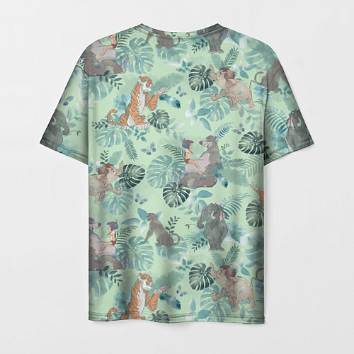 Мужская футболка Jungle Book pattern / 3D-принт – фото 2