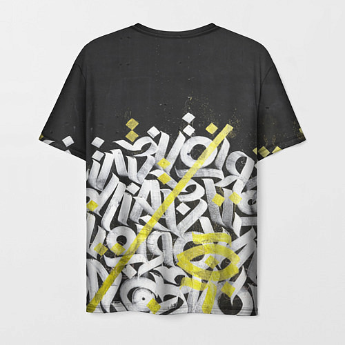 Мужская футболка GRAFFITY / 3D-принт – фото 2