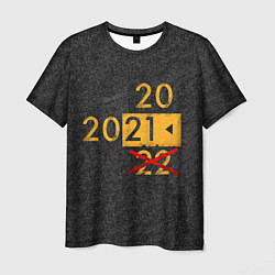 Футболка мужская 2022 не БУДЕТ, цвет: 3D-принт