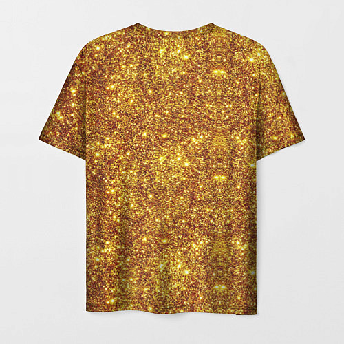 Мужская футболка Gold King / 3D-принт – фото 2